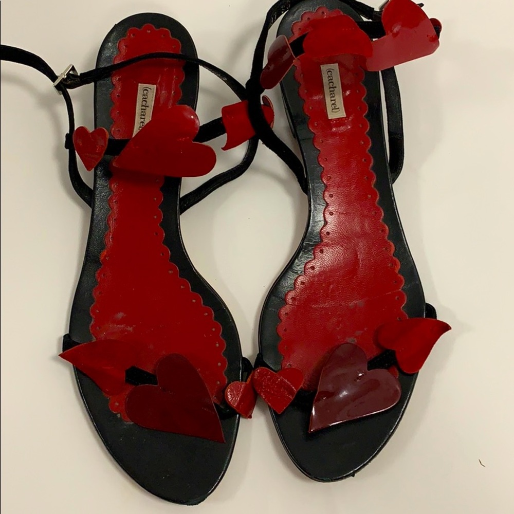 Cacharel vero cucio heart sandals